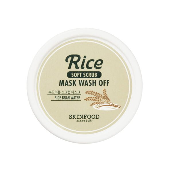 Rice Mask Wash Off de chez Skinfood - Photo couvercle