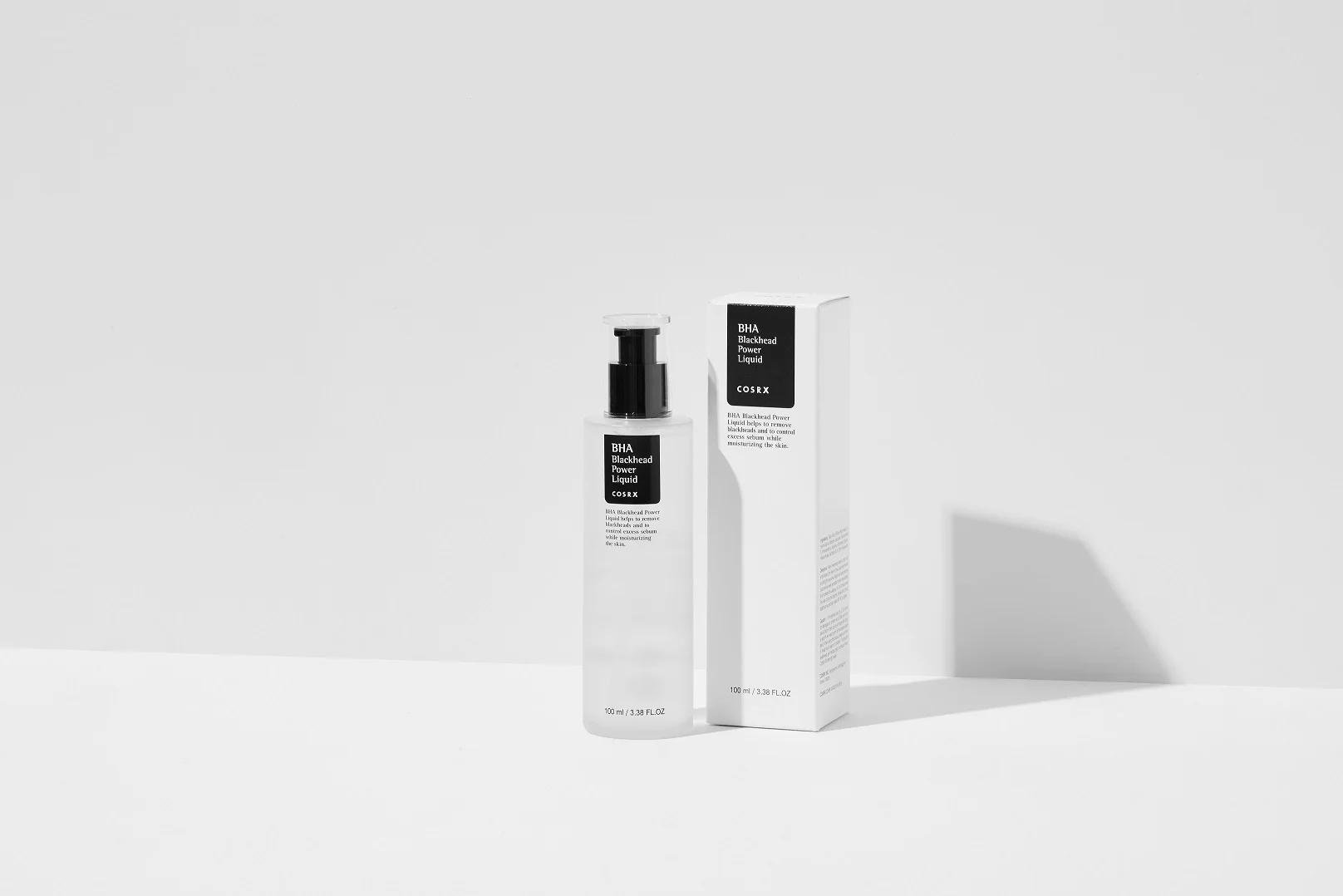 BHA Blackhead Power Liquid de chez Cosrx - Photo avec boite