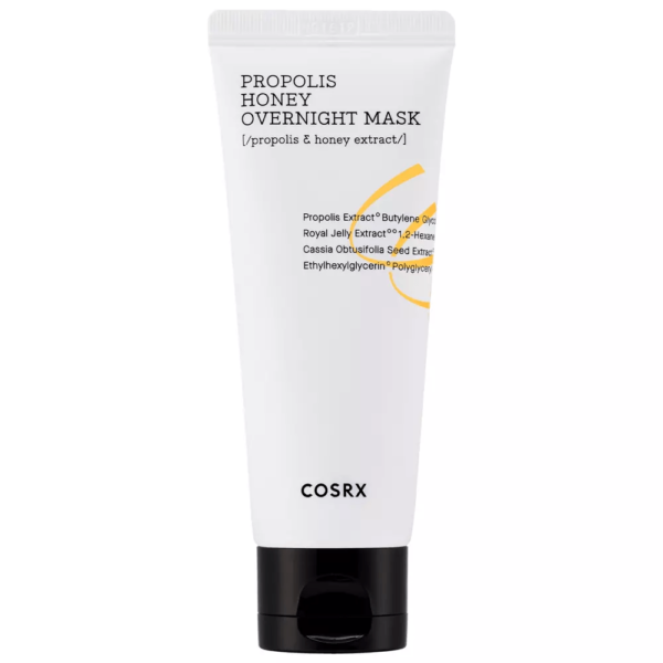 Masque de nuit au propolis Cosrx - Full Fit Propolis Honey Overnight Mask