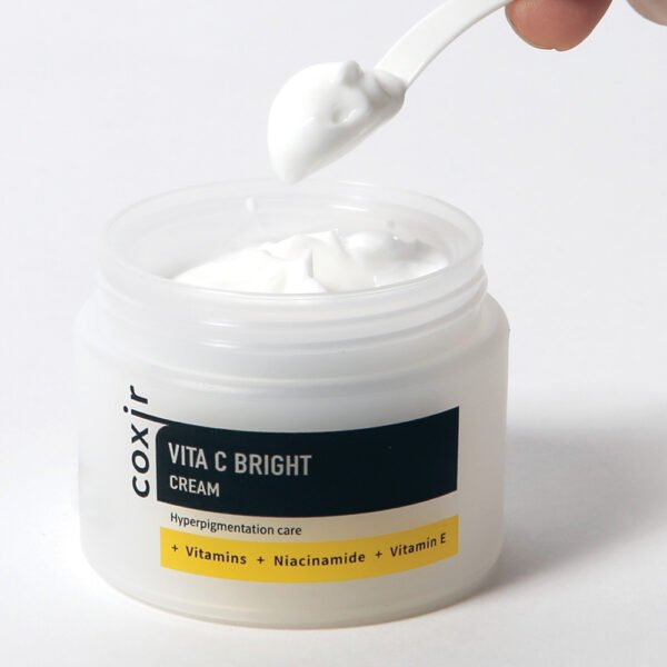 Vita C Bright Cream de chez Coxir - Photo texture