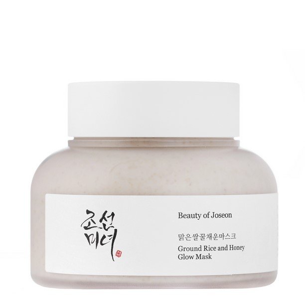 Ground Rice and Honey Glow Mask de chez Beauty of Joseon - photo bfond blanc