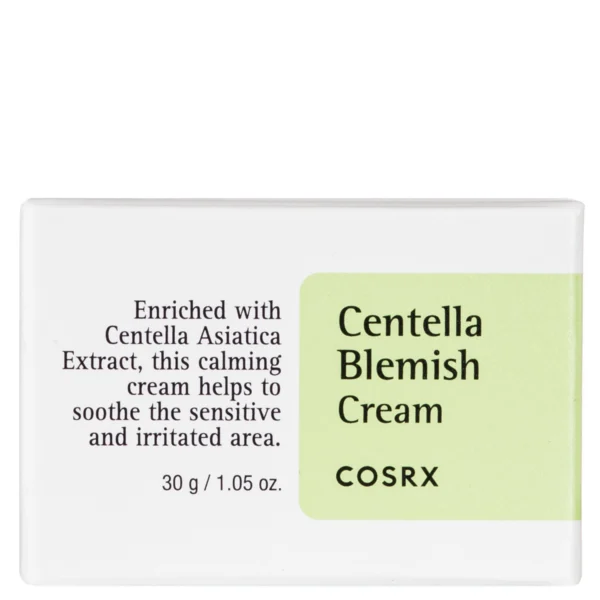 Centella Blemish Cream - Photo de la boite