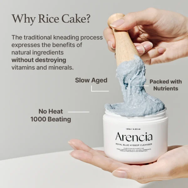 Arencia - Nettoyant Fresh Blue Hyssop Rice Mochi - 120ml – Image 3