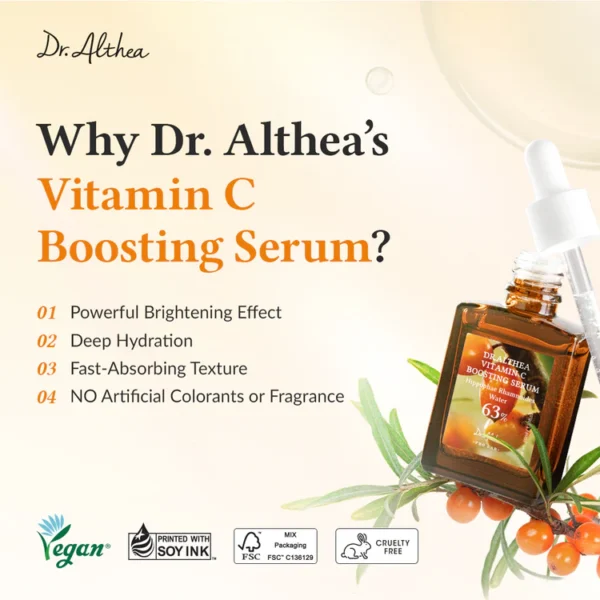 Dr Althea - Vitamin C Boosting Serum - 30ml – Image 2