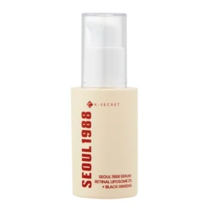 KSecret – Séoul 1988 – Serum : Retinal Liposome 2% + Black Ginseng – 30ml
