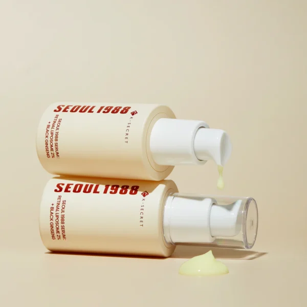 KSecret - Séoul 1988 - Serum : Retinal Liposome 2% + Black Ginseng - 30ml – Image 4