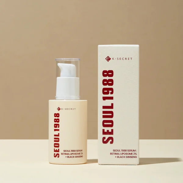 KSecret - Séoul 1988 - Serum : Retinal Liposome 2% + Black Ginseng - 30ml – Image 2