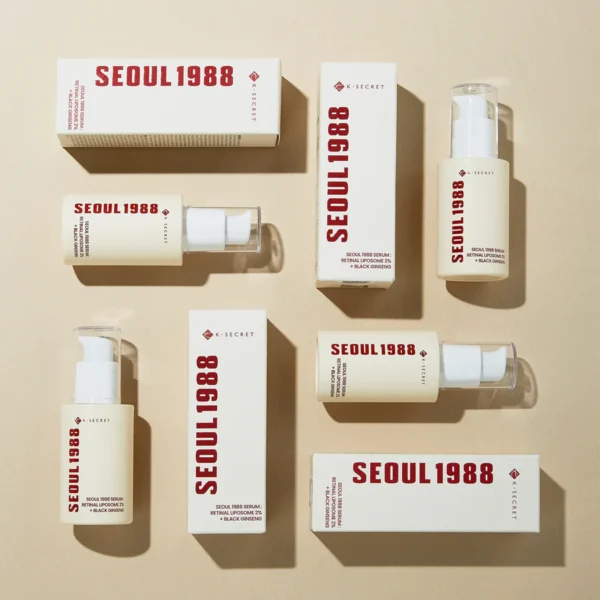 KSecret - Séoul 1988 - Serum : Retinal Liposome 2% + Black Ginseng - 30ml – Image 3