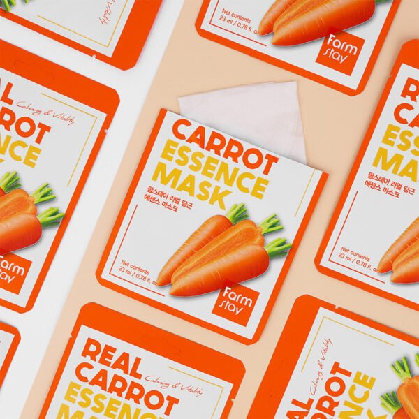 Farm Stay – Real Carrot Essence Mask – 1p – Image 3