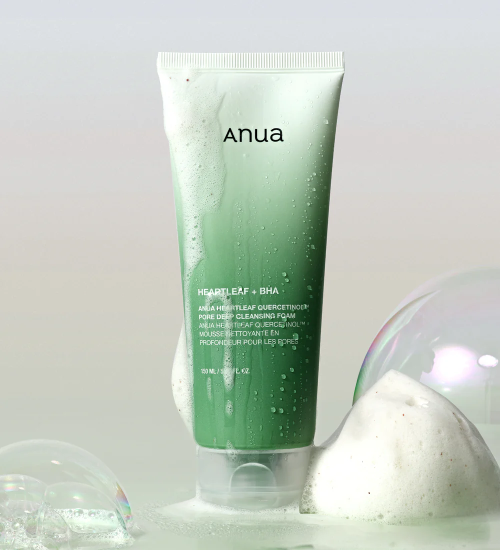 Anua - Heartleaf Quercetinol Pore Deep Cleansing Foam - 150ml – Image 5